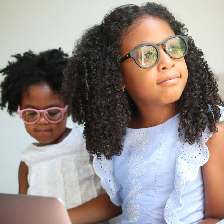 Babiators Blue Light Screen Saver Keyhole Glasses - Black Ops Black-Computer Glasses-Black Ops Black-3-5y (Classic) | Babiators UK