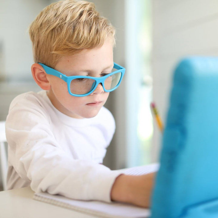 Babiators Blue Light Screen Saver Navigator Glasses - Blue Crush-Computer Glasses-Blue Crush-3-5y (Classic) | Babiators UK