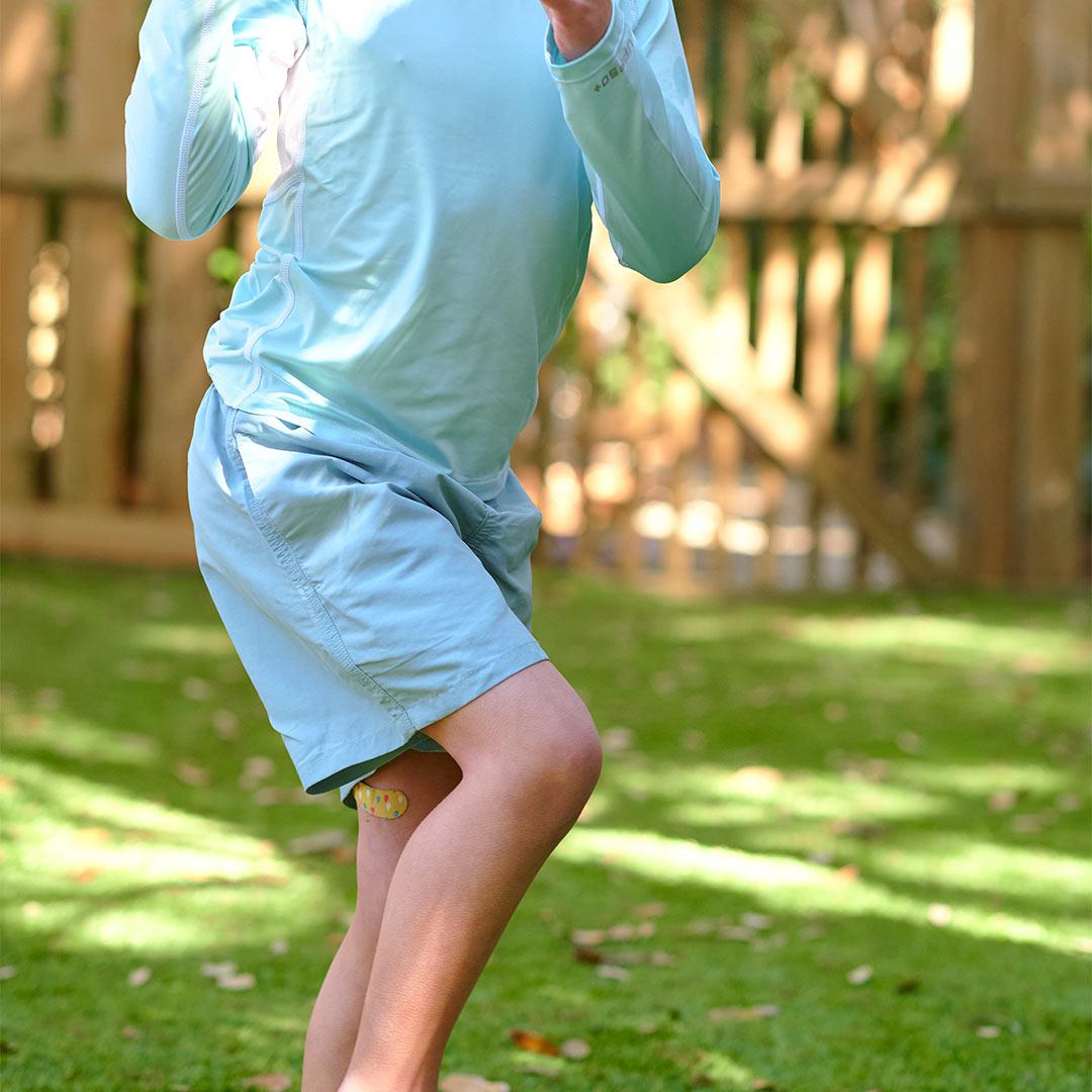 Babiators Boys Cut Shorts - Blue Fog-Shorts-Blue Fog-18-24m | Babiators UK