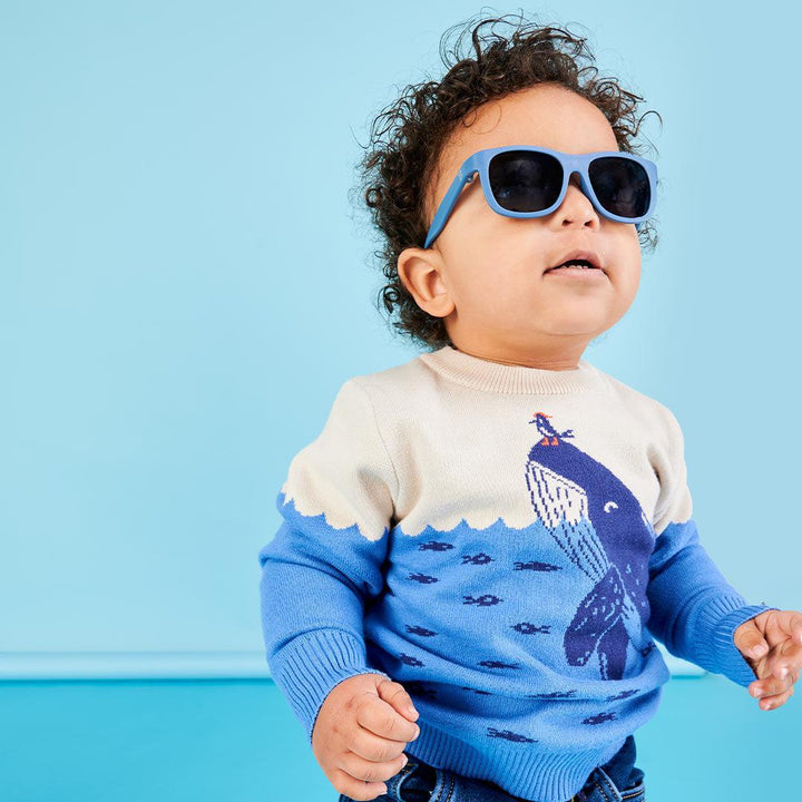 Babiators Eco Original Navigator Sunglasses - Pacific Blue-Sunglasses-Pacific Blue-0-2y-Babiators UK