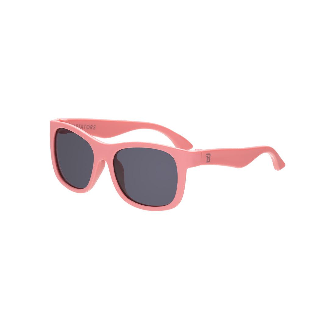 Babiators Eco Original Navigator Sunglasses - Seashell Pink-Sunglasses-Seashell Pink-0-2y-Babiators UK