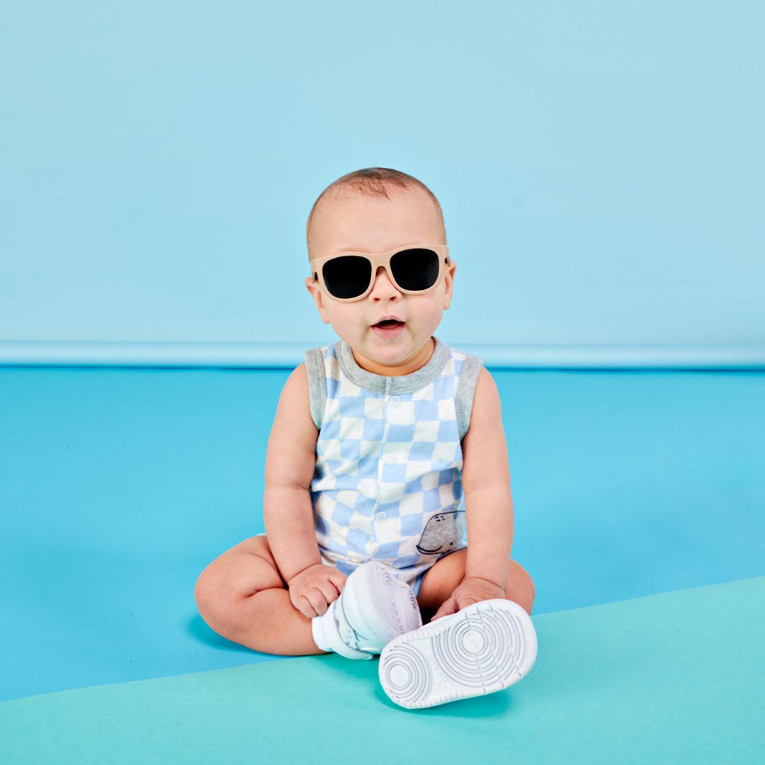 Babiators Eco Original Navigator Sunglasses - Soft Sand-Sunglasses-Soft Sand-0-2y-Babiators UK