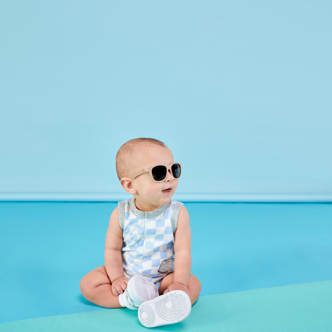 Babiators Eco Original Navigator Sunglasses - Soft Sand-Sunglasses-Soft Sand-0-2y-Babiators UK