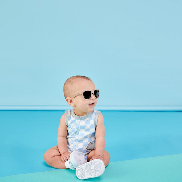 Babiators Eco Original Navigator Sunglasses - Soft Sand-Sunglasses-Soft Sand-0-2y-Babiators UK