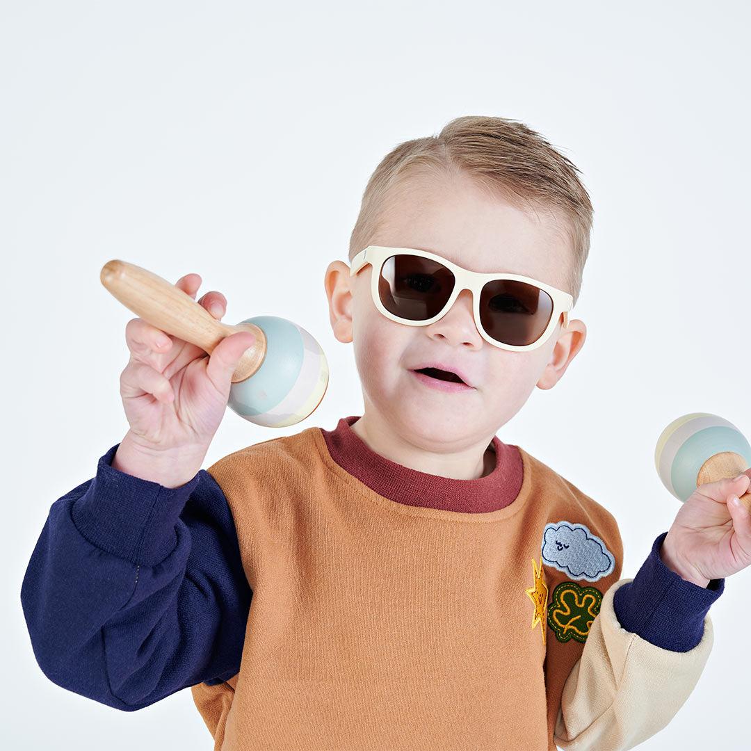 Babiators Original Navigator Sunglasses - Sweet Cream-Sunglasses-Sweet Cream-0-2y-Babiators UK