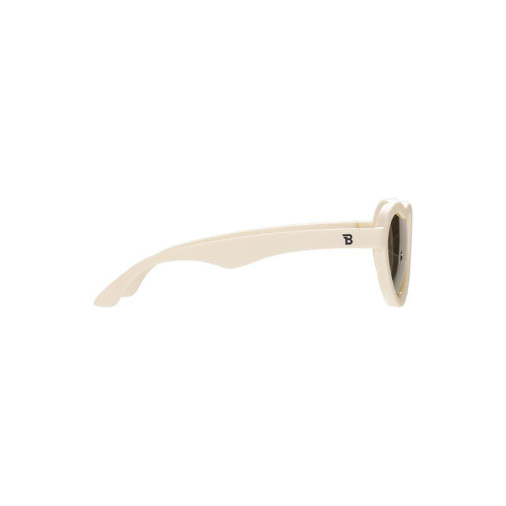 Babiators Polarised Heart Sunglasses - Sweet Cream-Sunglasses-Sweet Cream-0-2y (Junior) | Babiators UK