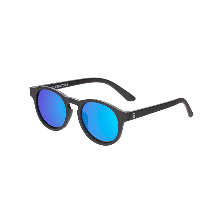 Babiators Polarised Keyhole Sunglasses - Jet Black-Sunglasses-Jet Black-0-2y (Junior) | Babiators UK