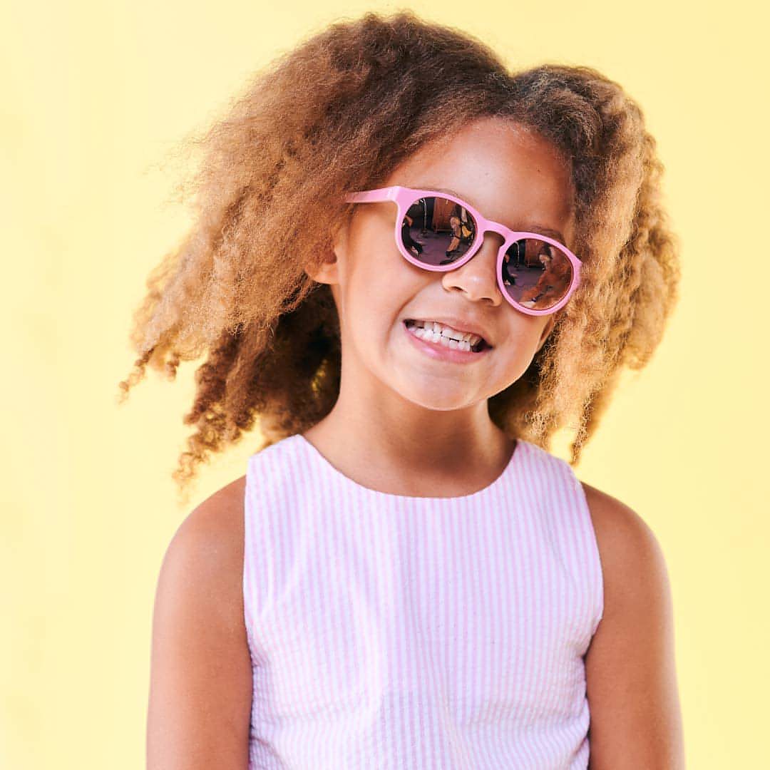 Babiators Polarised Keyhole Sunglasses - Pretty In Pink-Sunglasses-Pretty In Pink-0-2y (Junior) | Babiators UK