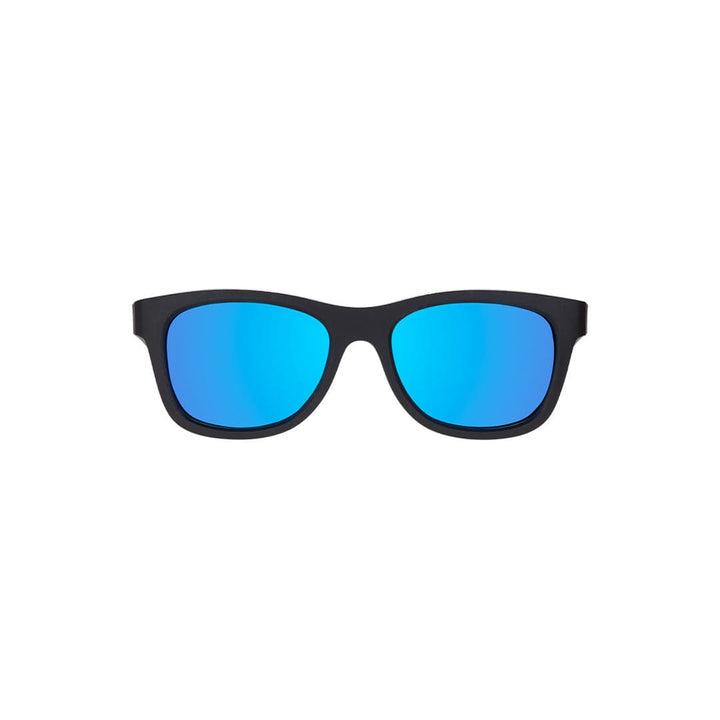 Babiators Polarised Navigator Sunglasses - Jet Black-Sunglasses-Jet Black-0-2y (Junior) | Babiators UK