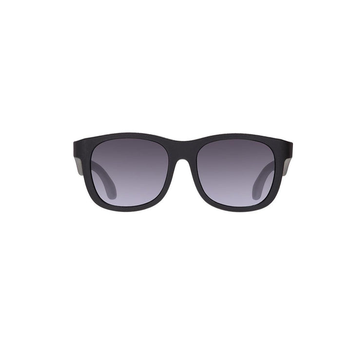 Babiators Polarised Navigator Sunglasses - Jet Black Smoke-Sunglasses-Jet Black Smoke-0-2y-Babiators UK