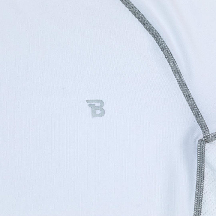 Babiators UV Shirt - White/Grey-Tops-White/Grey-18-24m | Babiators UK