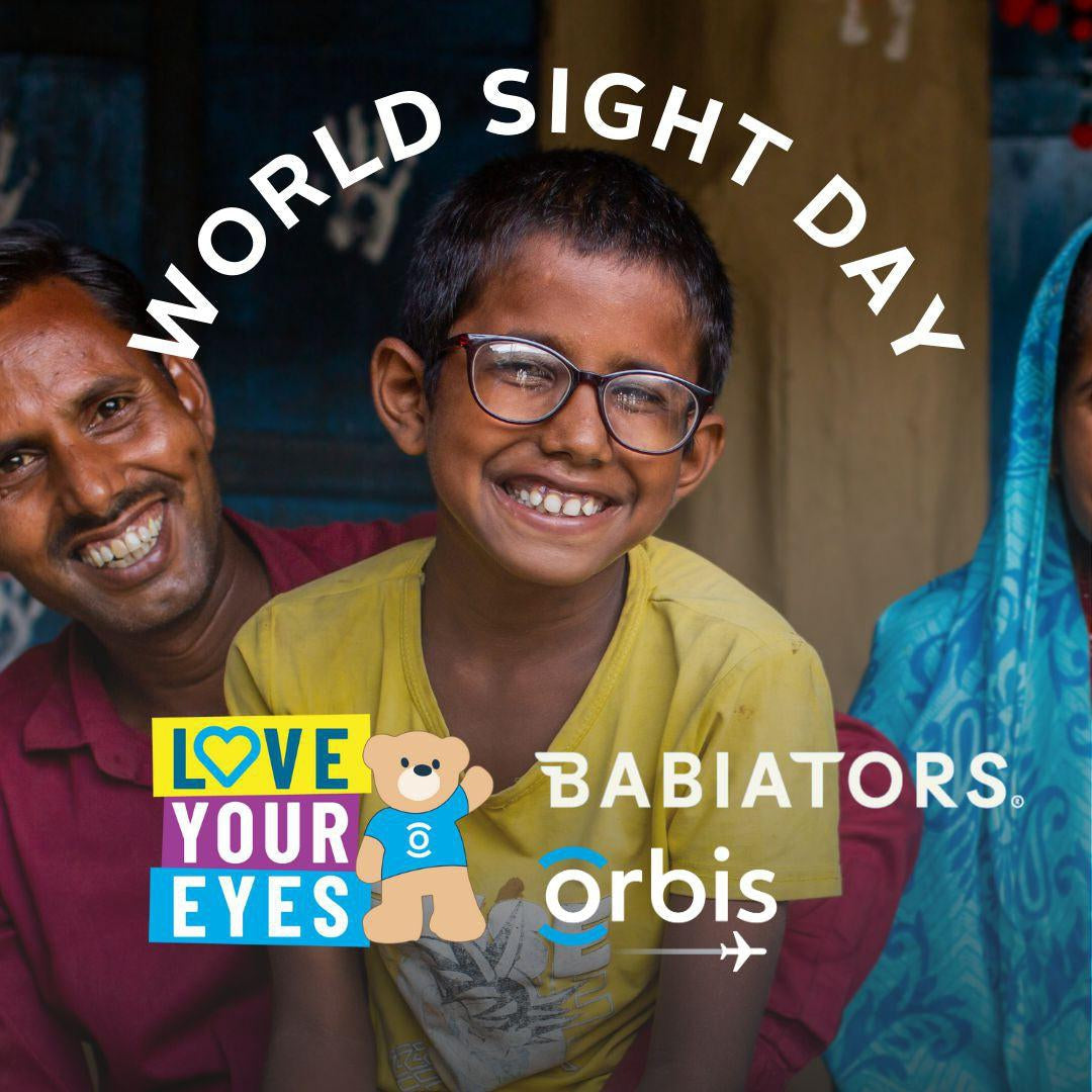 Supporting global eye health with Orbis International: How we are making a difference this October | Babiators UK