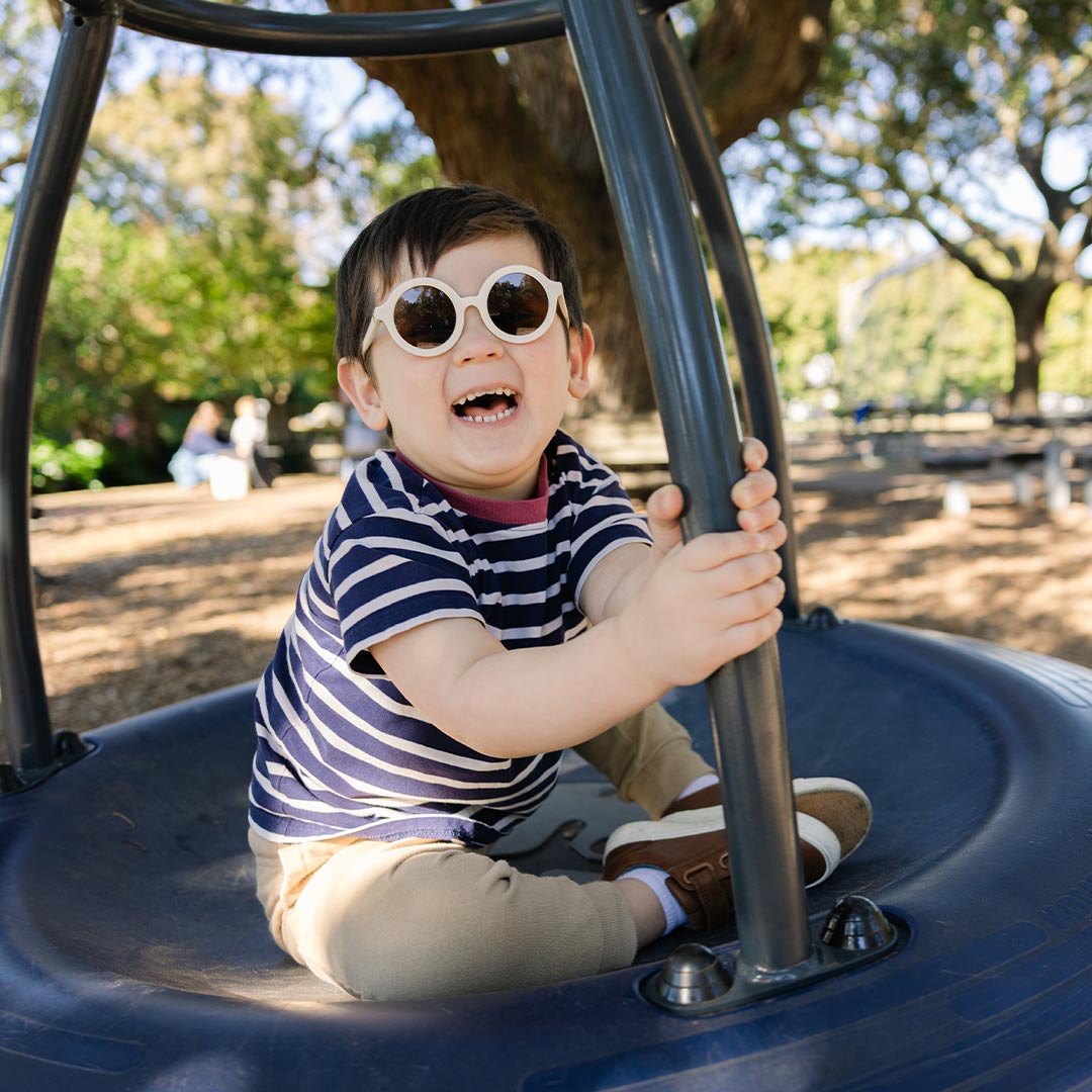 Babiators Original Euro Round Sunglasses - Sweet Cream-Sunglasses-810110120075 | Babiators UK