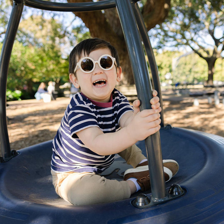 Babiators Original Euro Round Sunglasses - Sweet Cream-Sunglasses-810110120075 | Babiators UK