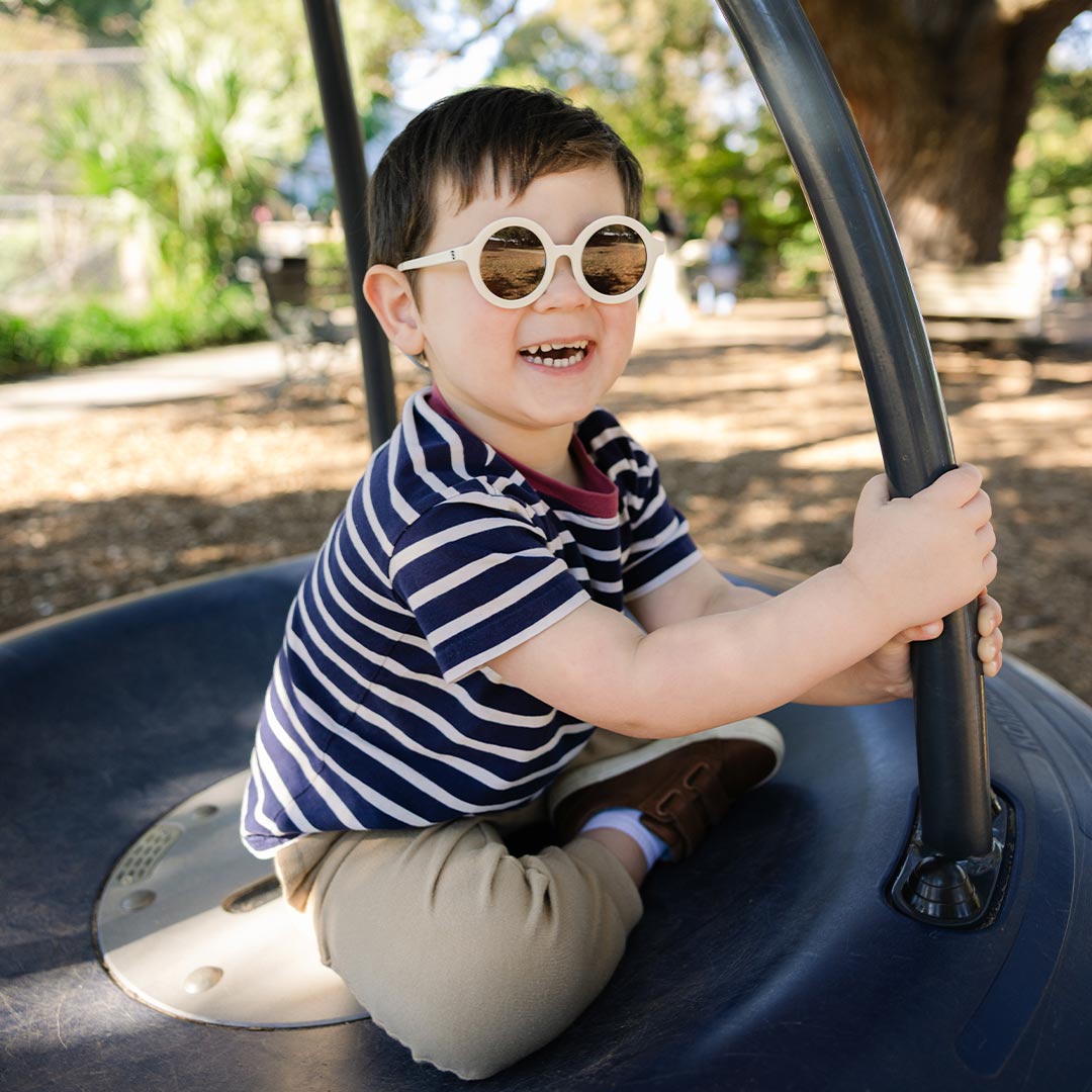 Babiators Original Euro Round Sunglasses - Sweet Cream-Sunglasses-810110120075 | Babiators UK