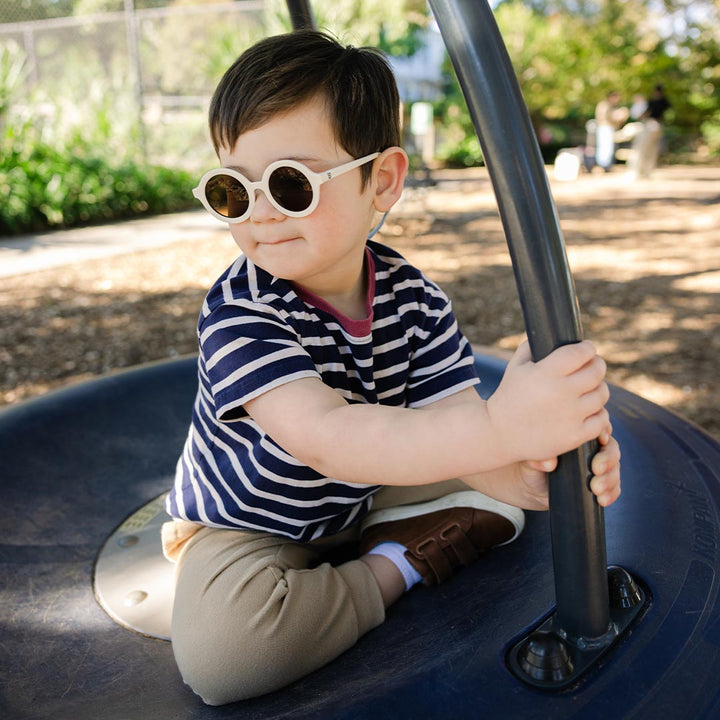 Babiators Original Euro Round Sunglasses - Sweet Cream-Sunglasses-810110120075 | Babiators UK