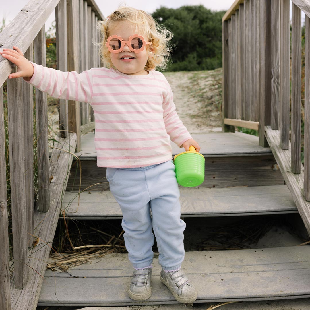 Babiators Polarised Flower Sunglasses - Peachy Keen