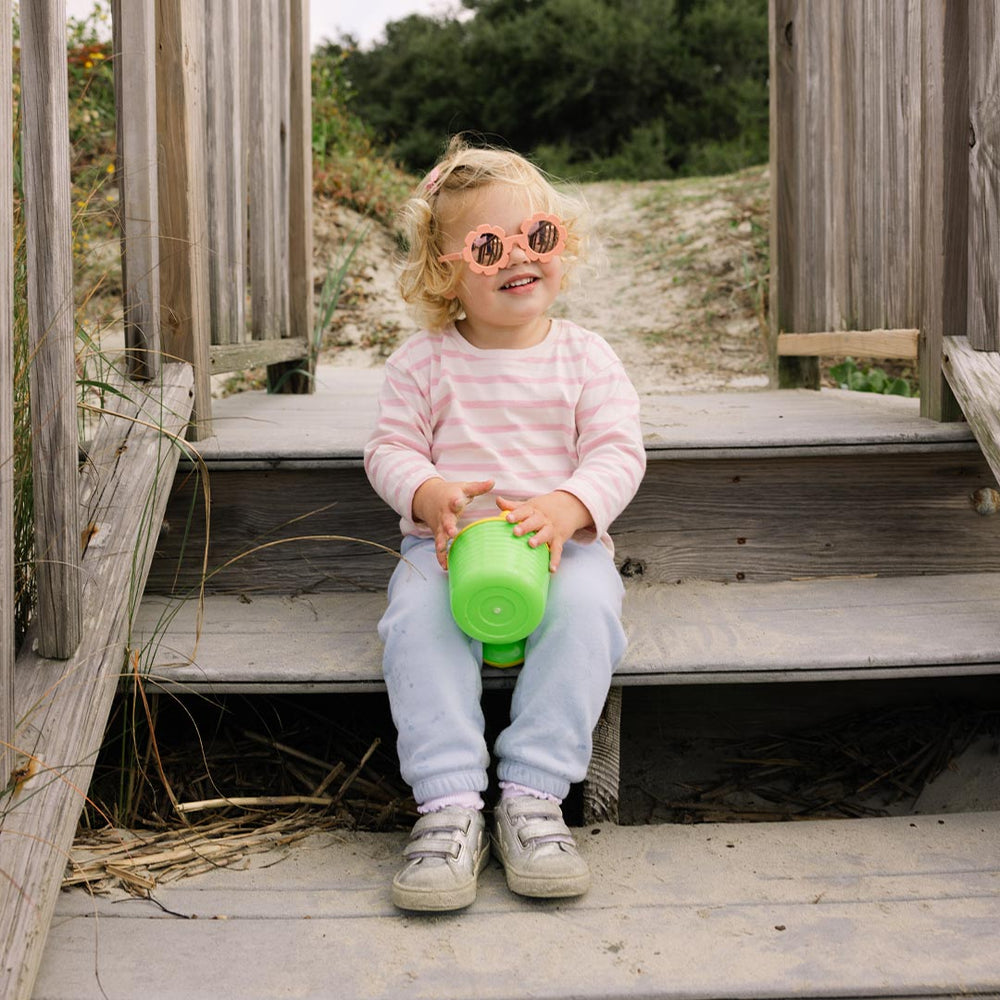 Babiators Polarised Flower Sunglasses - Peachy Keen