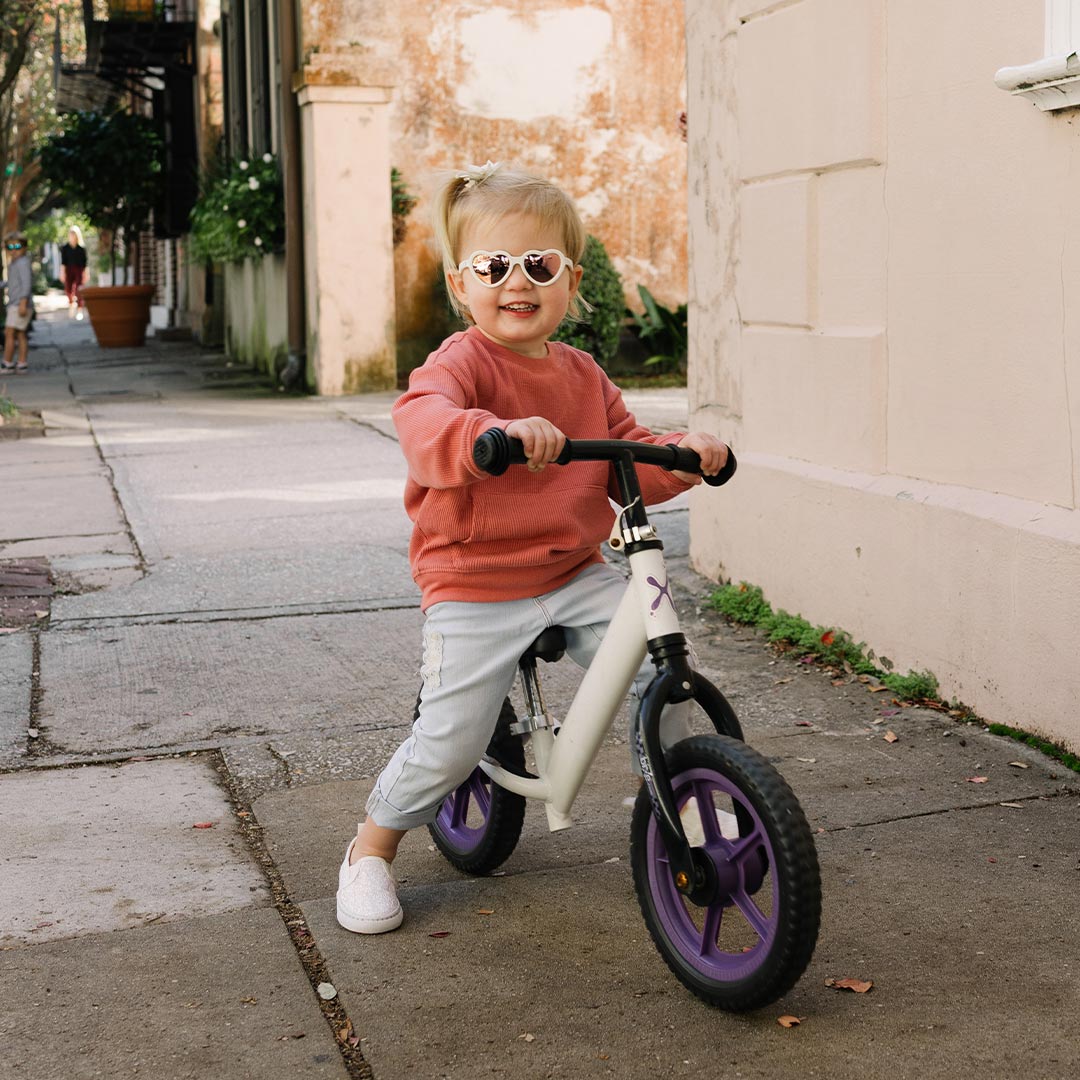 Babiators Polarised Heart Sunglasses - Sweet Cream-Sunglasses-810110120204 | Babiators UK