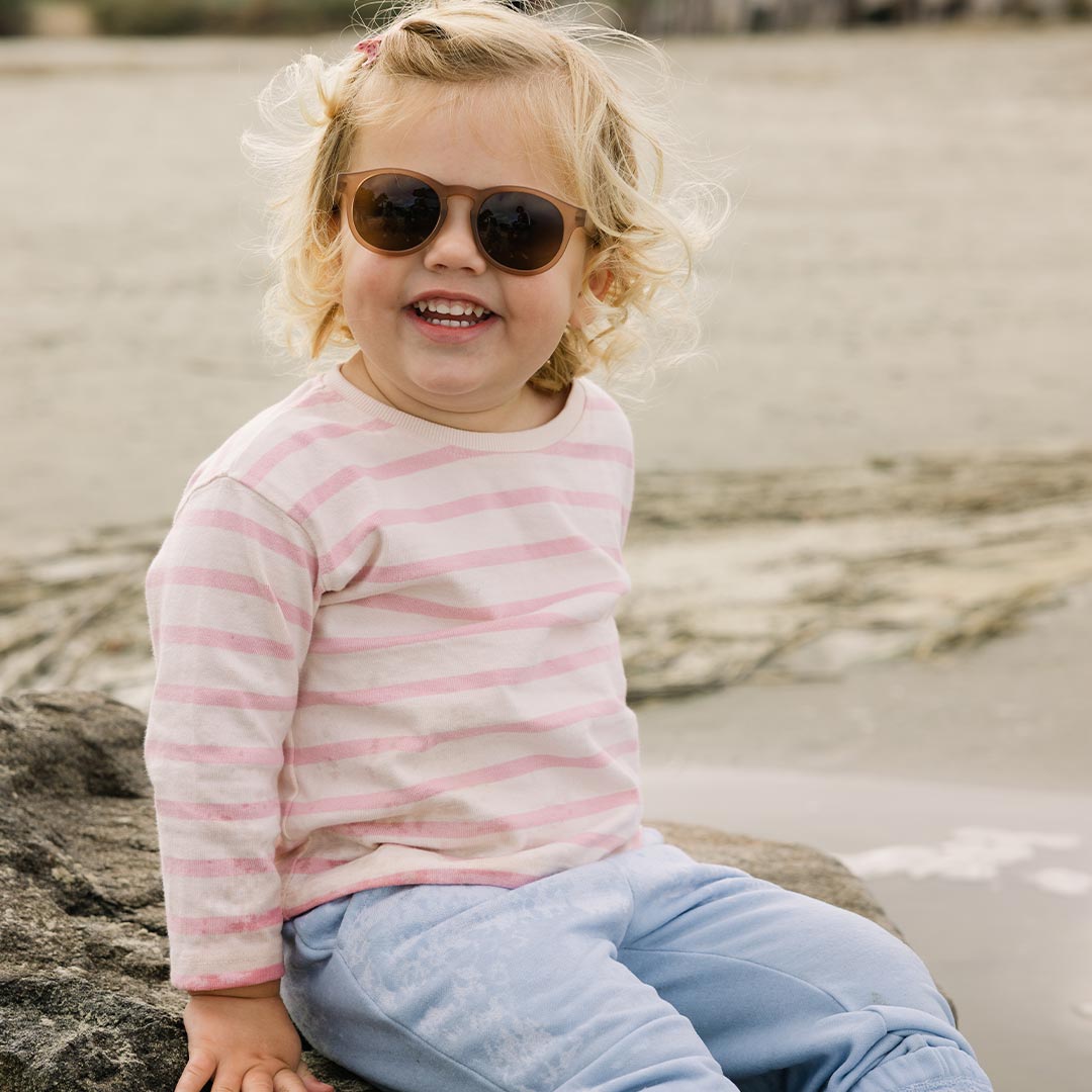 Babiators Original Keyhole Sunglasses - Cocoa Cloud-Sunglasses-810110123694 | Babiators UK
