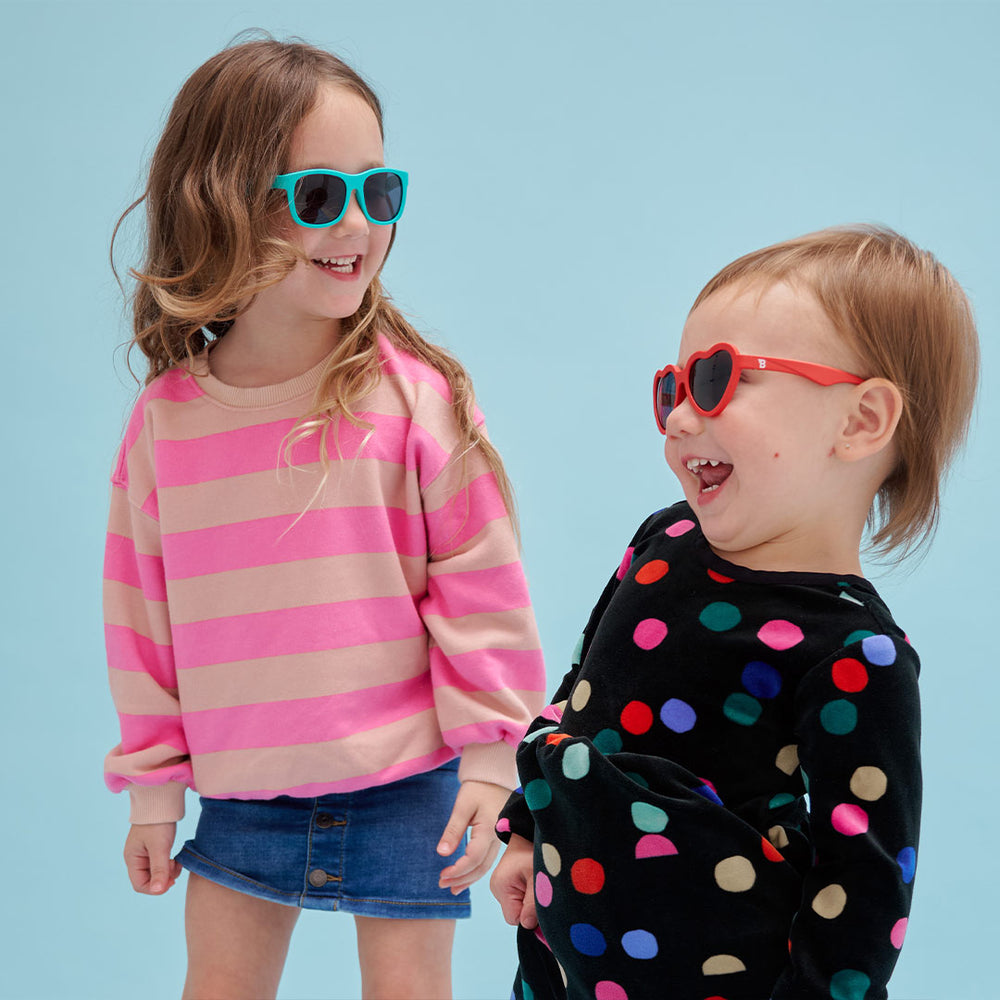 Babiators Original Heart Sunglasses - Candy Apple