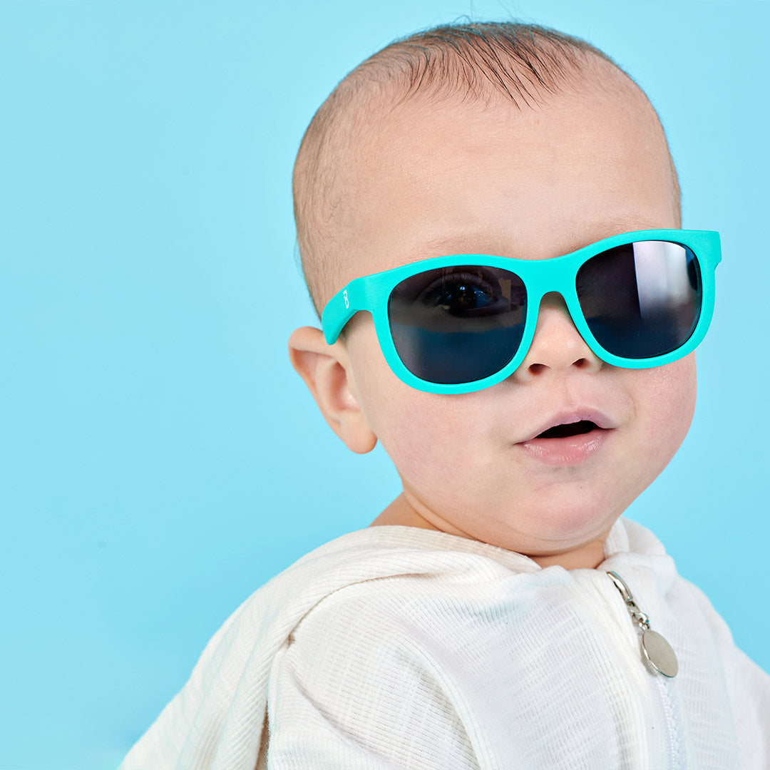 Babiators Original Navigator Sunglasses Totally Turquoise Babiators UK