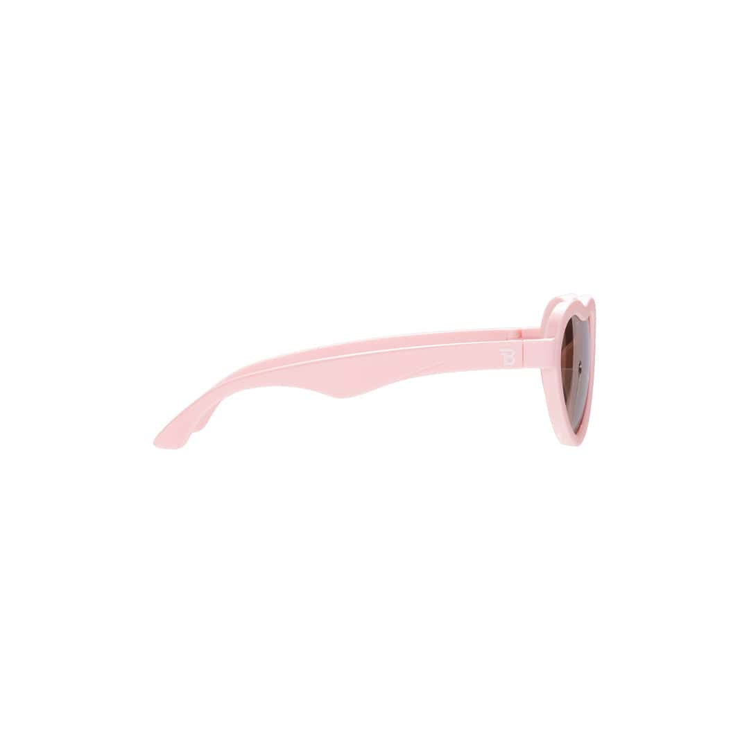 Babiators Original Mirrored Heart Sunglasses - Ballerina Pink-Sunglasses-Ballerina Pink-0-2y (Junior) | Babiators UK