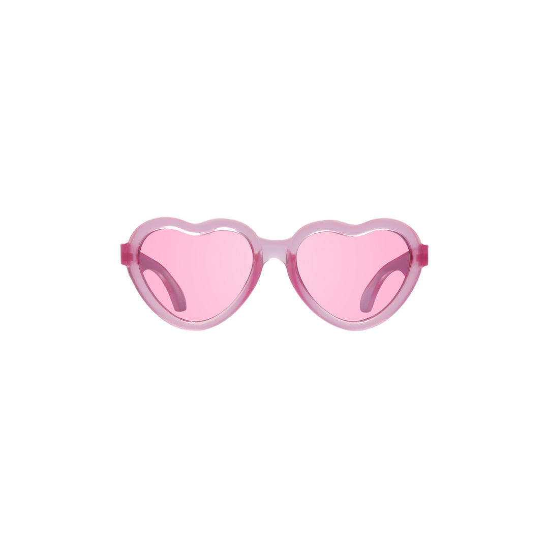 Babiators Original Mirrored Heart Sunglasses - Fuchsia Haze