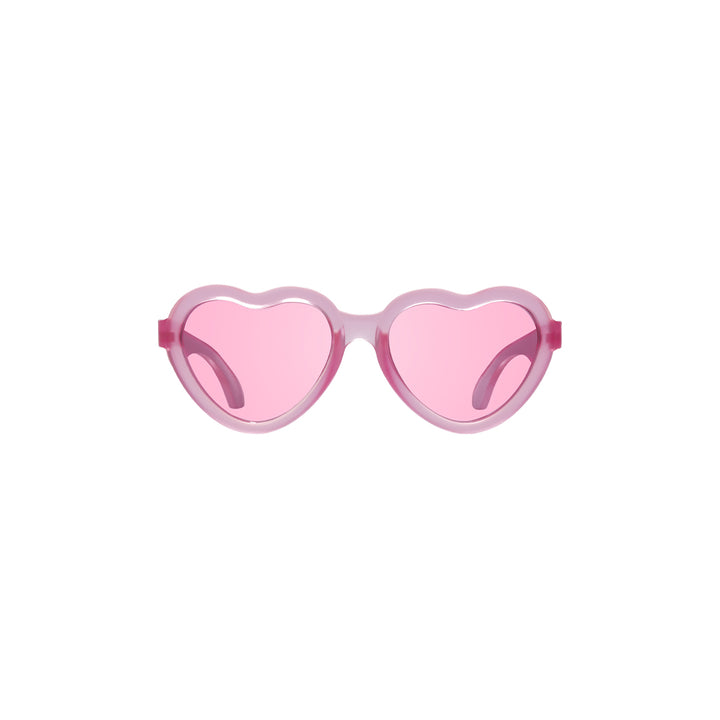 Babiators Original Mirrored Heart Sunglasses - Fuchsia Haze