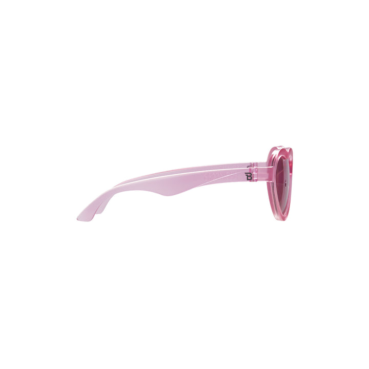 Babiators Original Mirrored Heart Sunglasses - Fuchsia Haze