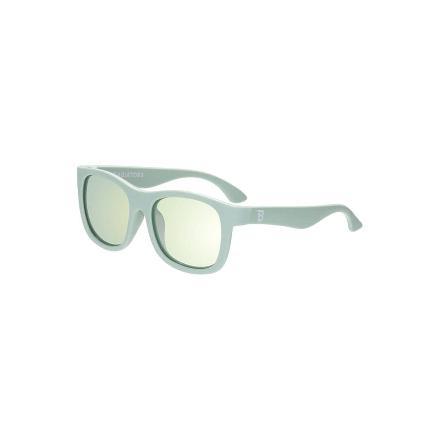 Babiators Original Mirrored Navigator Sunglasses - Seafoam Blue-Sunglasses-Seafoam Blue-0-2y (Junior) | Babiators UK
