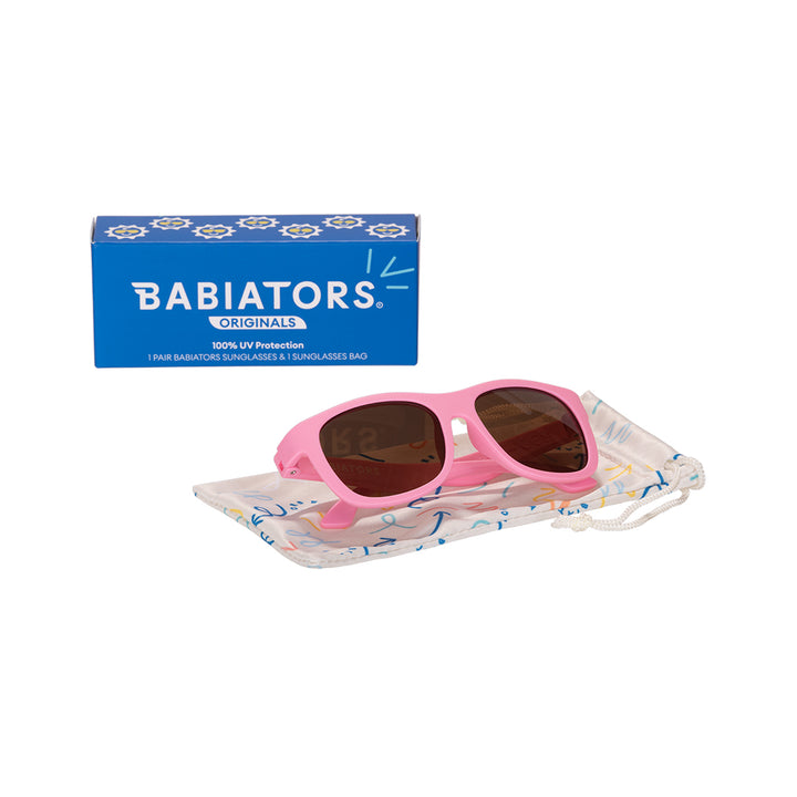 Babiators Original Navigator Sunglasses - Candy Pink