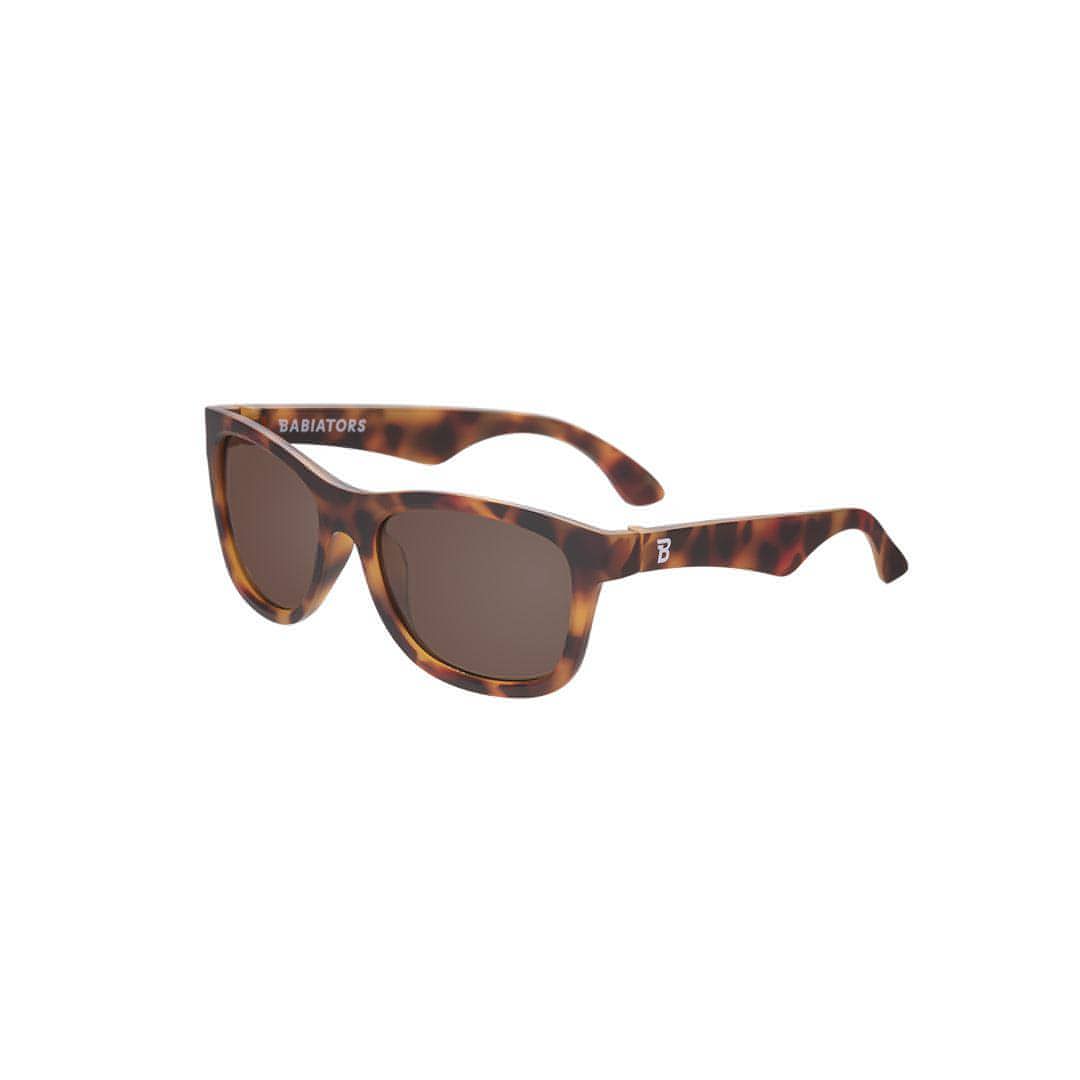 Babiators Euro Round Playfully Plum Kids Sunglasses Amber lens