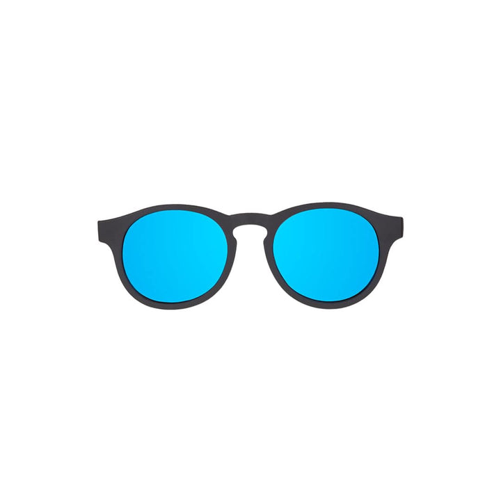 Babiators Polarised Keyhole Sunglasses - Jet Black-Sunglasses-Jet Black-0-2y (Junior) | Babiators UK
