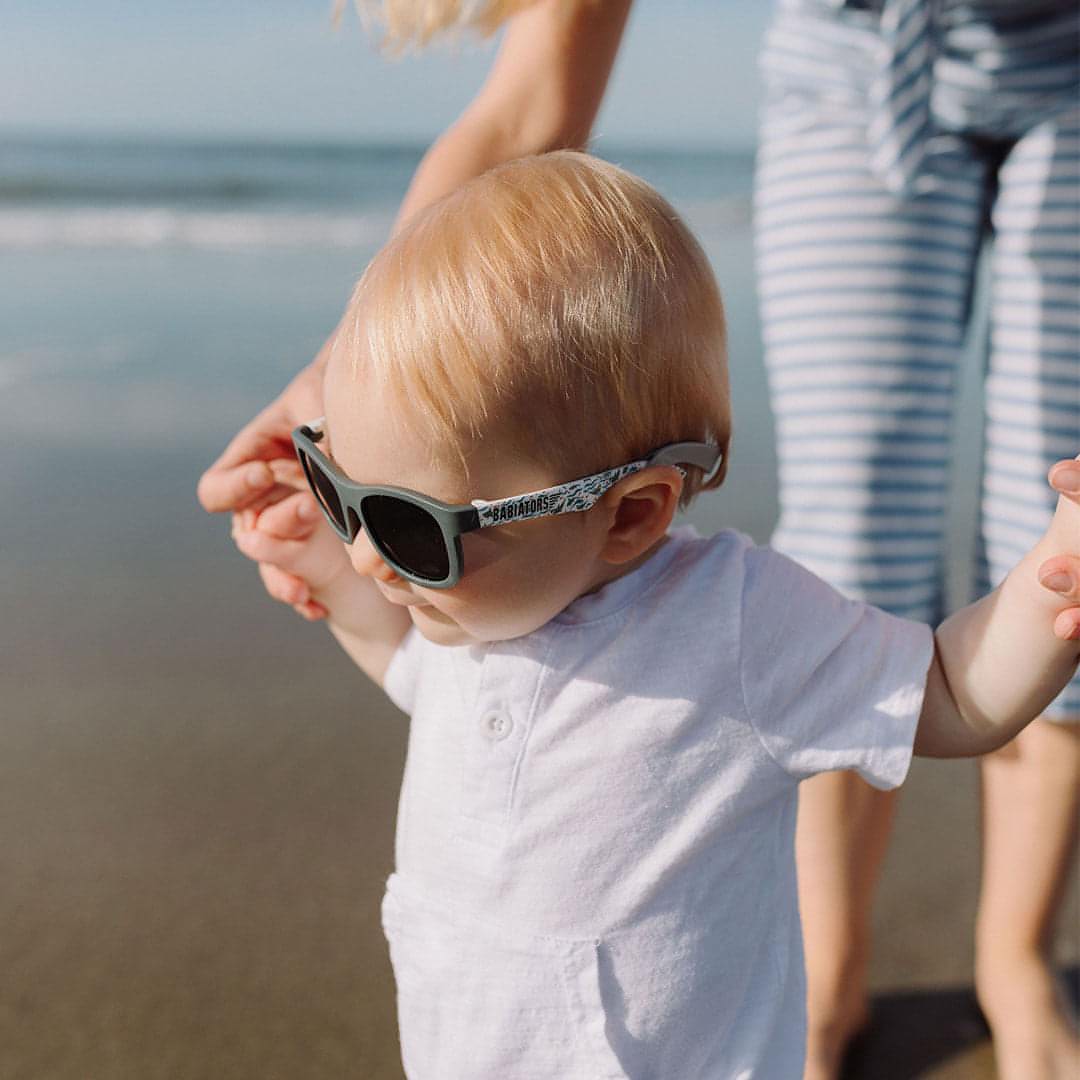 Babiators Silicone Sunglasses Strap Light Grey Babiators UK