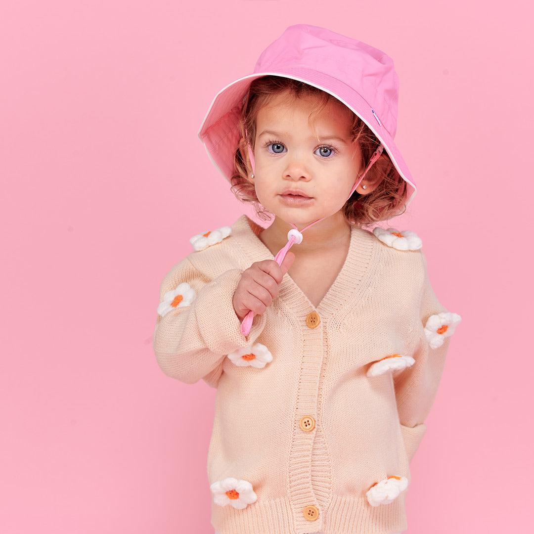 Babiators UPF 50 Sun Hat Conch Shell Pink Babiators UK