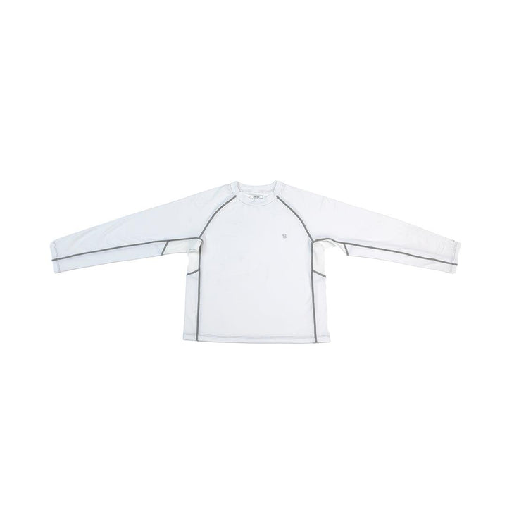 Babiators UV Shirt - White/Grey-Tops-White/Grey-18-24m | Babiators UK