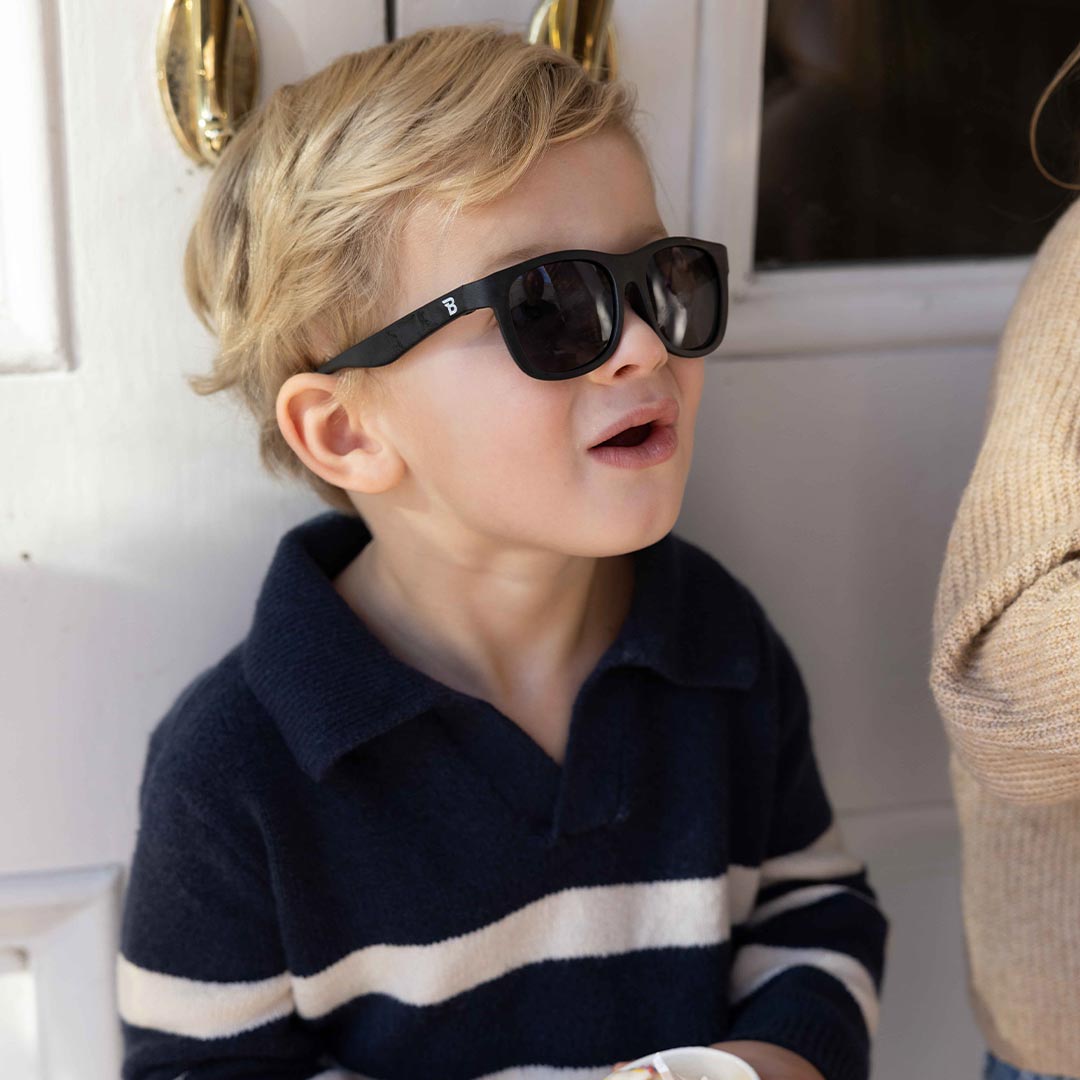 Babiators Original Navigator Sunglasses - Jet Black-Sunglasses-850034514963 | Babiators UK