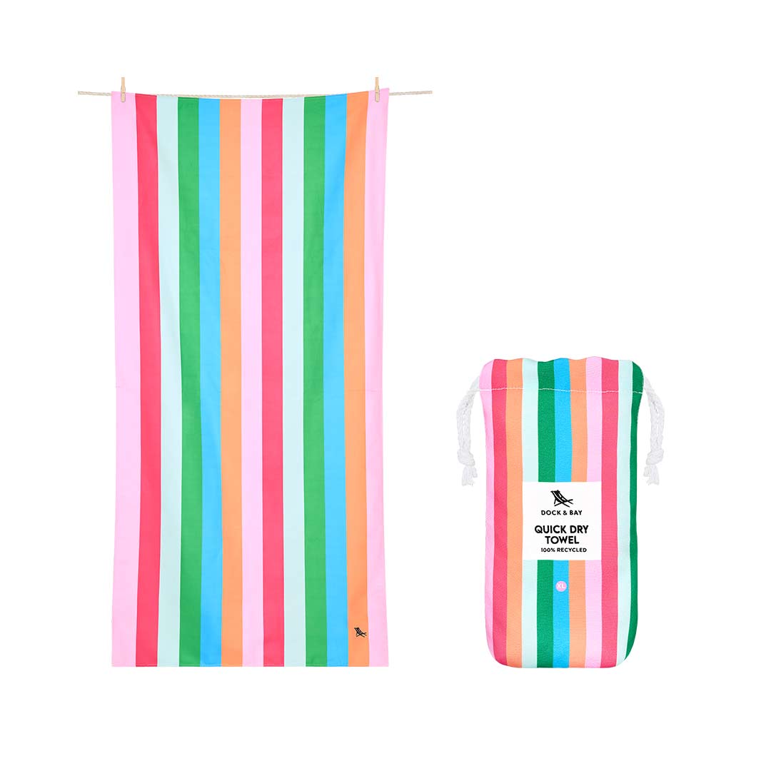 Dock & Bay Adults Beach Towel - Tutti Frutti