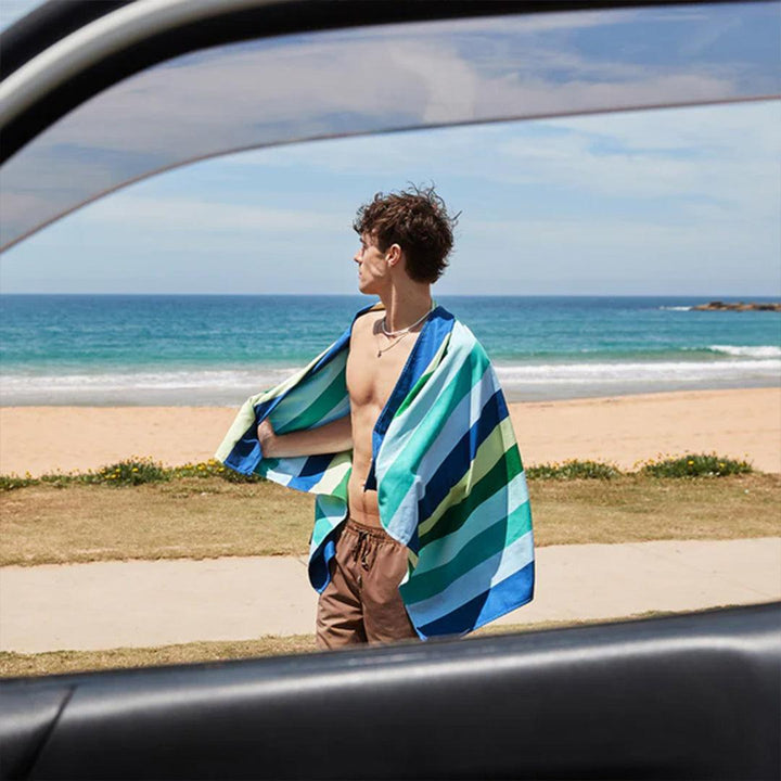 Dock & Bay Adults Beach Towel - Cool Lagoon