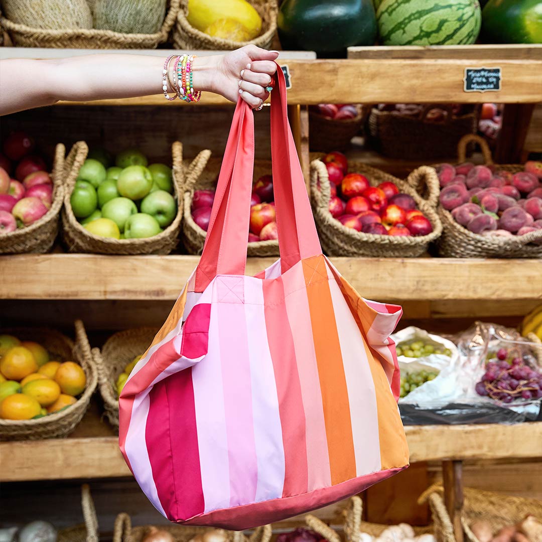 Dock & Bay Everyday Foldable Bag - Miami Sorbet-Changing Bags-5061011626127 | Babiators UK