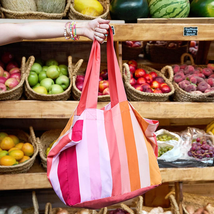 Dock & Bay Everyday Foldable Bag - Miami Sorbet-Changing Bags-5061011626127 | Babiators UK