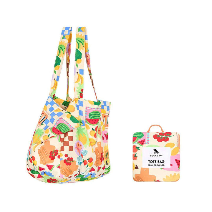 Dock & Bay Everyday Foldable Bag - Supper Club-Changing Bags-5061011626165 | Babiators UK