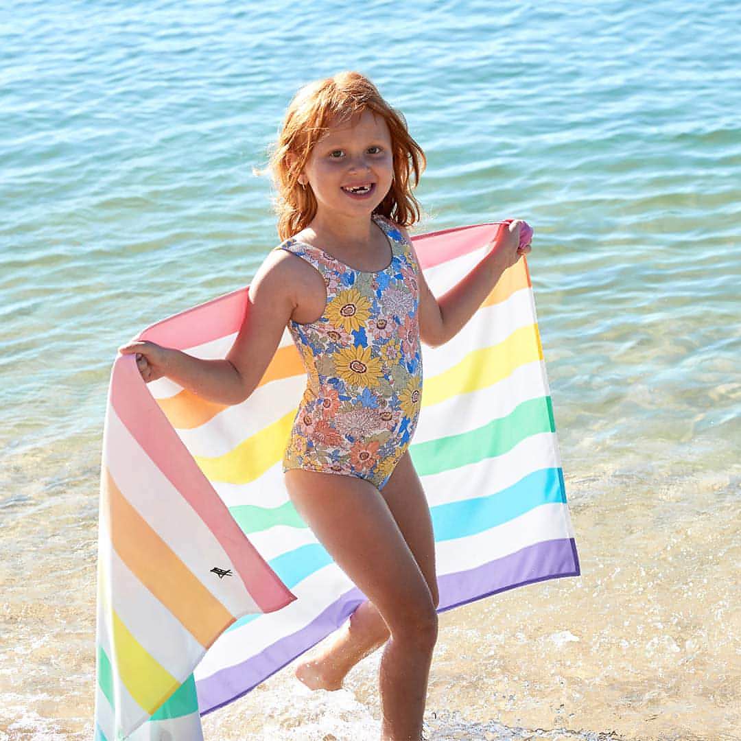 Dock & Bay Kid's Beach Towel - Unicorn Waves-Beach Towels-Unicorn Waves-Medium | Babiators UK