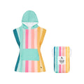 Dock & Bay Kid's Beach Poncho - Coastal Candy-Ponchos-5061011623997 | Babiators UK