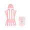 Dock & Bay Kid's Beach Poncho - Malibu Pink-Ponchos-5061011621665 | Babiators UK