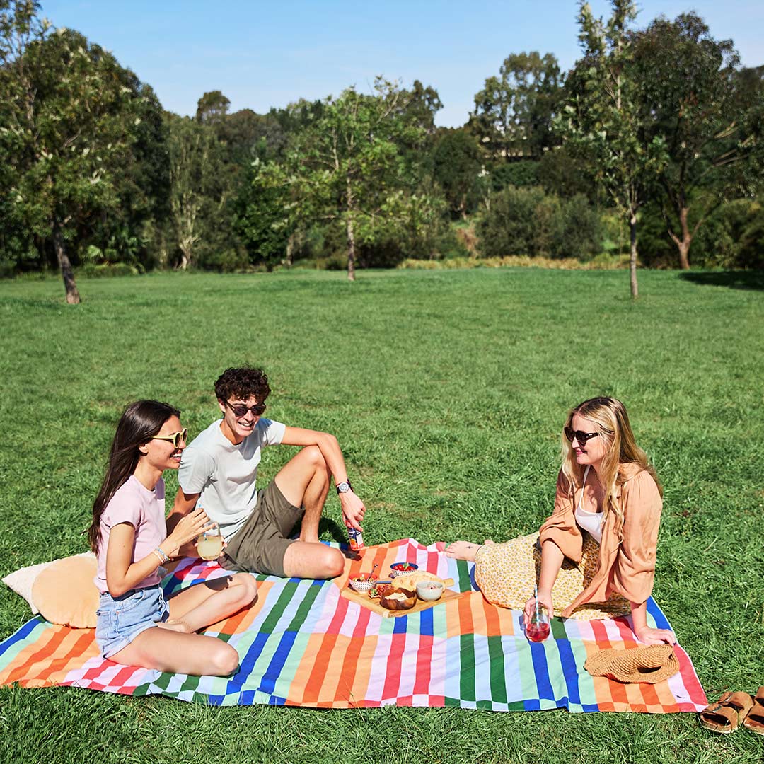 Dock & Bay Picnic Blanket - Sugar Sorbet