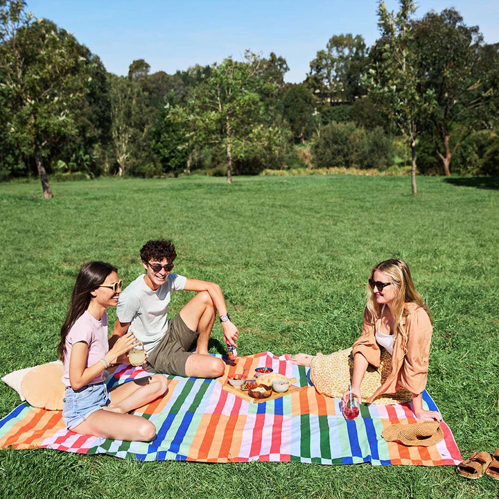 Dock & Bay Picnic Blanket - Sugar Sorbet