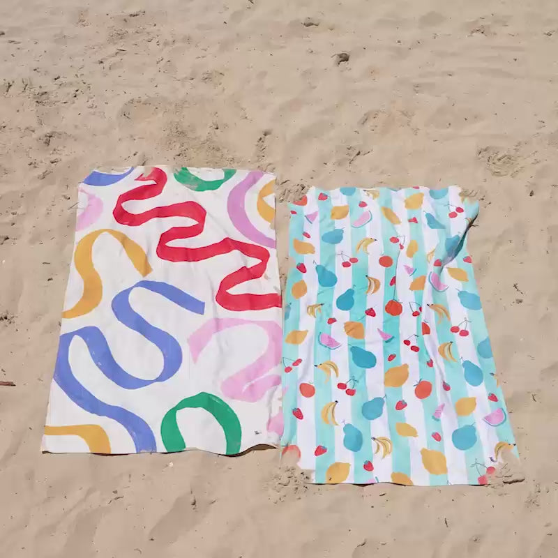 Dock & Bay Kid's Beach Towel - Doodle Mood